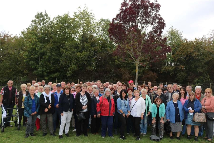 Rund 120 Zusteller des Badischen Tagblatts besuchen bei ihrem Trägerausflug die Landesgartenschau in Lahr